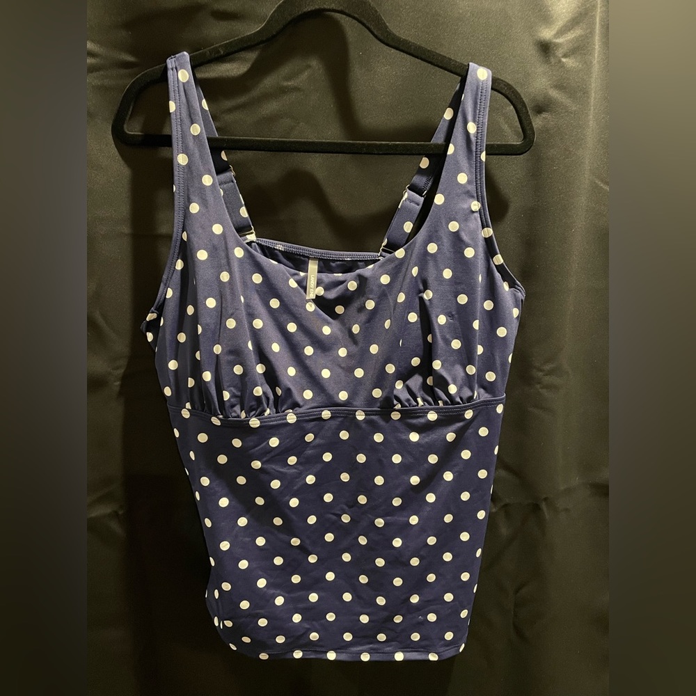 Lands End Underwire Tankini Top